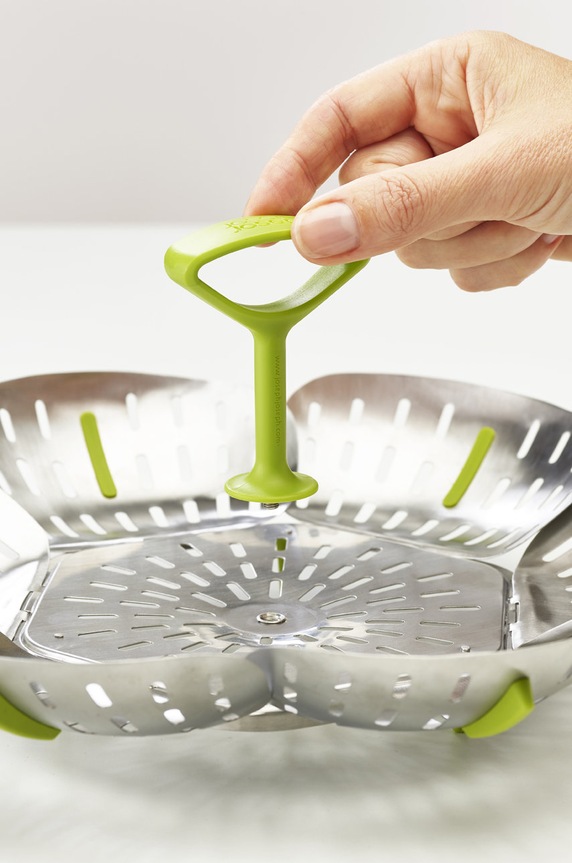 Kuchnia i bar Joseph Joseph koszyk do gotowania na parze Bloom 45033 szary