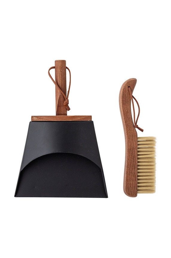 Bloomingville miotełka i szufelka brązowy 82052532