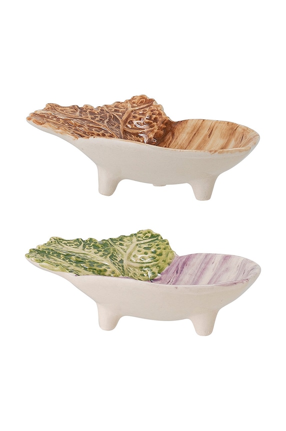 Kuchnia i bar Bloomingville zestaw misek (2-pack) 82052575 fioletowy