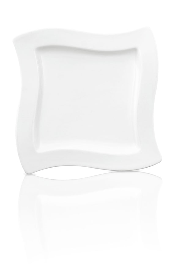 Villeroy & Boch talerz płaski NewWave 24 x 24 cm biały 1025252647