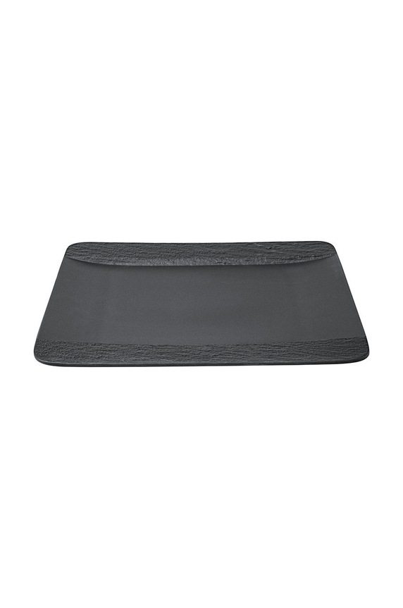 Tanjur za posluživanje Villeroy & Boch Manufacture Rock 20 x 28 cm 1042392610 crna AA00