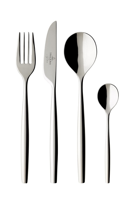 Villeroy & Boch komplet sztućców MetroChic (24-pack) szary 1265279030