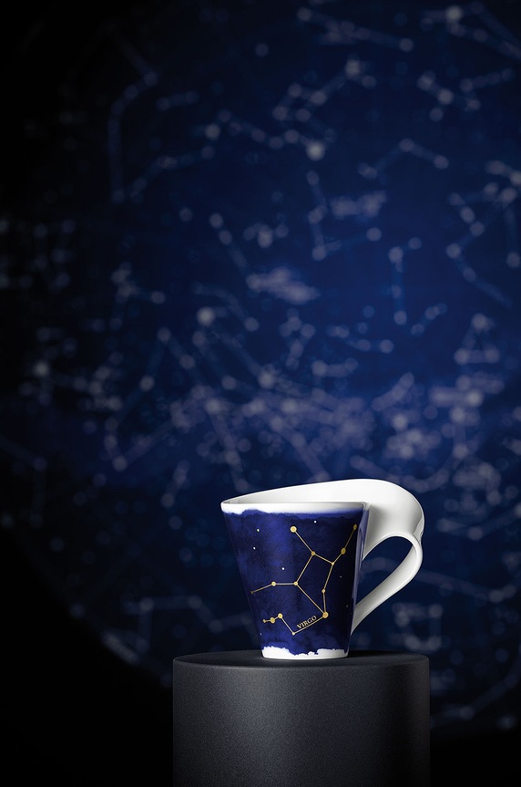 Villeroy & Boch bögre NewWave Stars, Panna 1016165818 kék AA00