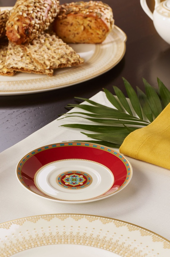 Πιατάκι φλιτζανιού Villeroy & Boch Samarkand Rubin O12cm 1047311430 πολύχρωμο AA00