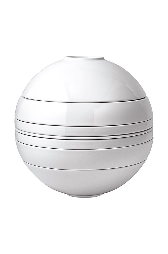 Villeroy & Boch étkészlet Iconic La Boule (7 db) fehér 1016659080
