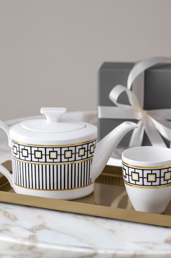Кухня и бар Villeroy & Boch Чайник MetroChic Gifts 1044830530 бял