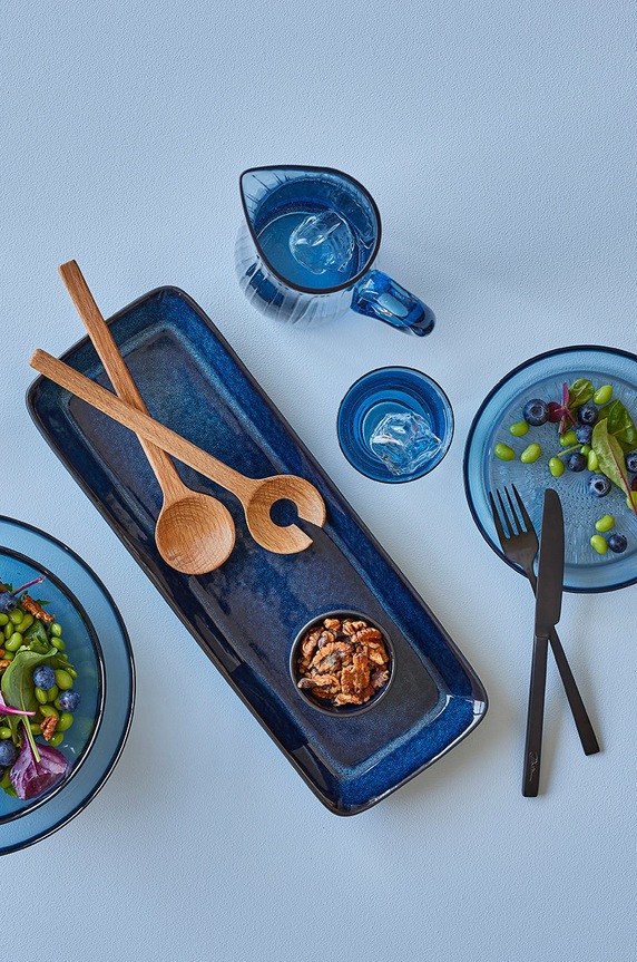 Kuhinja i bar Bitz Tanjur za posluživanje 15826 crna