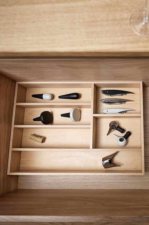 Zone Denmark apribottiglie Rocks Feather grigio 11986