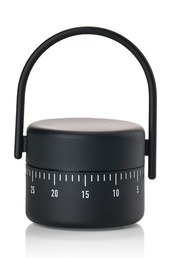 Zone Denmark Cronometru de bucatarie Timer Black Singles negru 332015