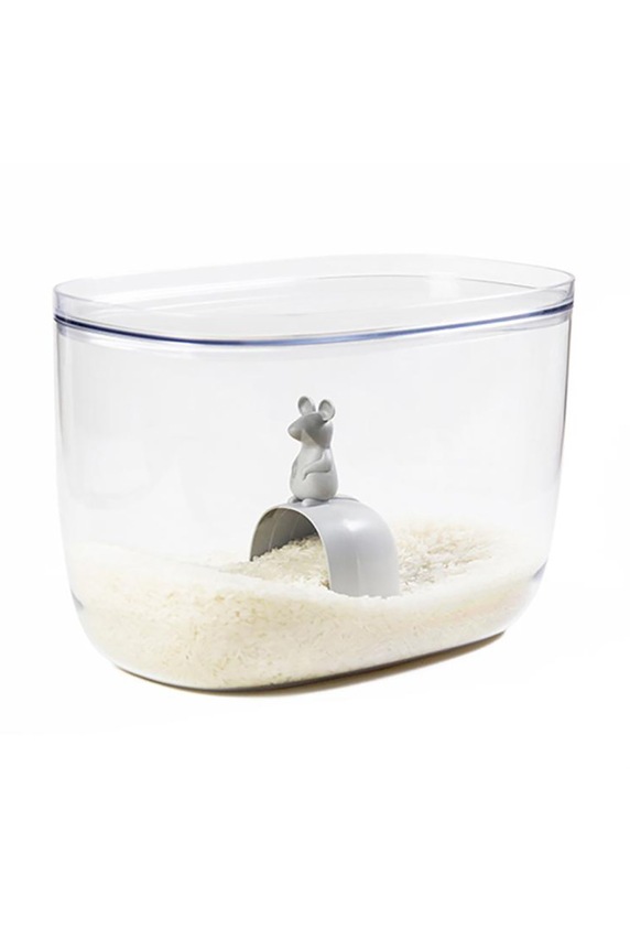 Qualy tartály fedővel többszínű 10298.CL.GY