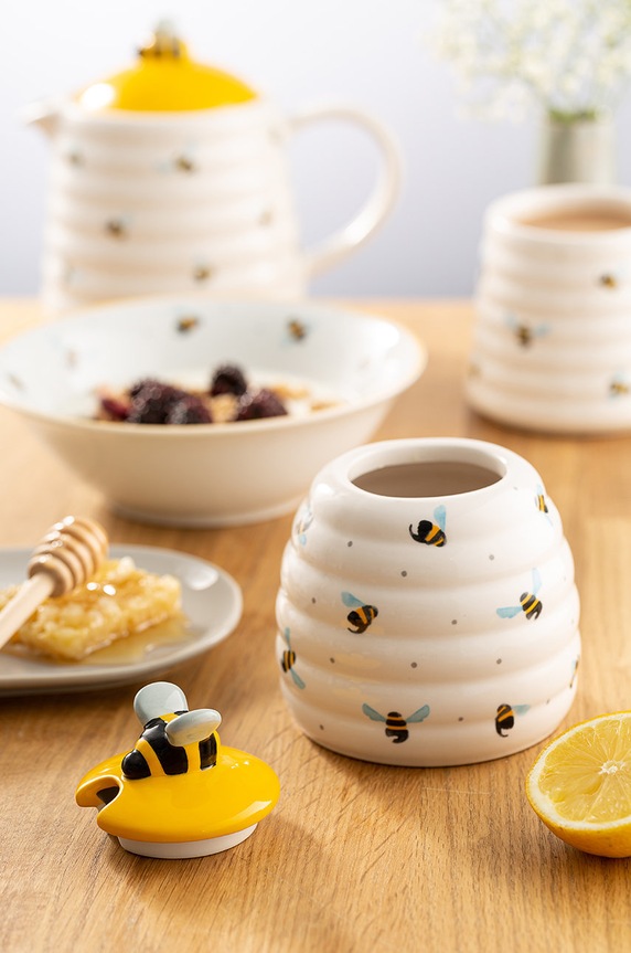 Price & Kensington mézes tartály kanállal többszínű 0059.667