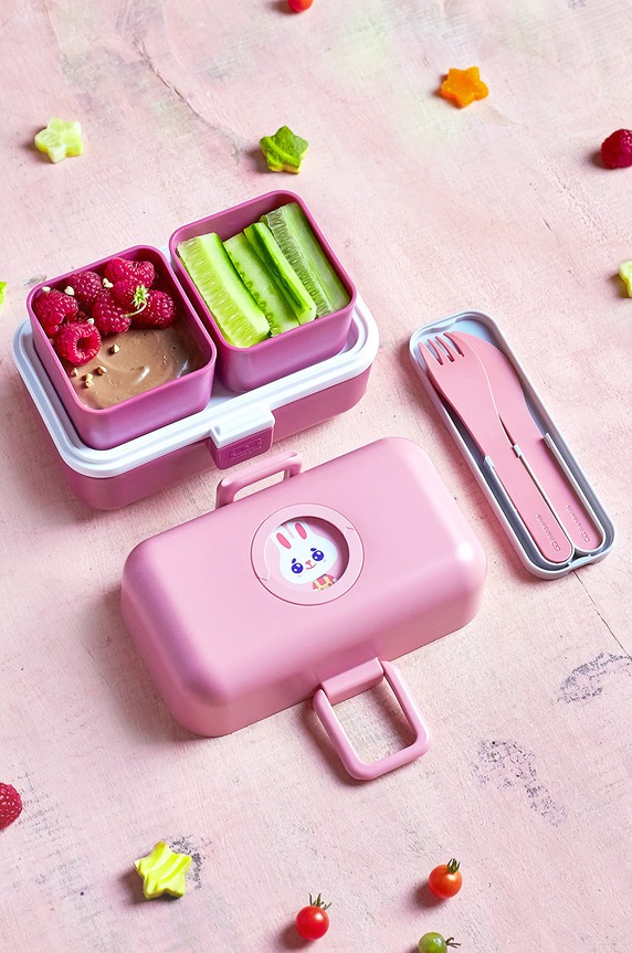 Set pribora za jelo Monbento roza 24050029