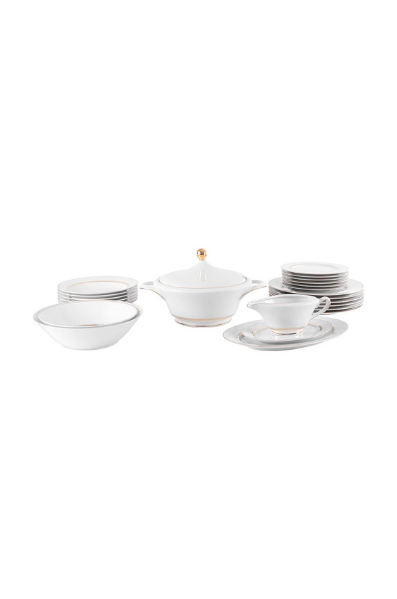 Obědový set pro 6 osob Ćmielów Margaret vícebarevná 1025420F2G667