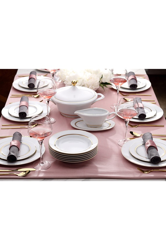 Obědový set pro 6 osob Ćmielów Margaret 1025420F2G667 vícebarevná AA00