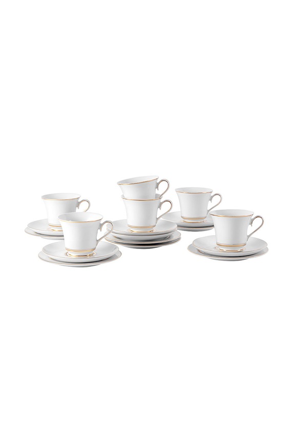 Kávový set pro 6 osob Ćmielów Margaret vícebarevná 4018420F2G667