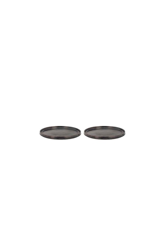 Villa Collection un set de farfurii Fjord 2-pack negru 24608