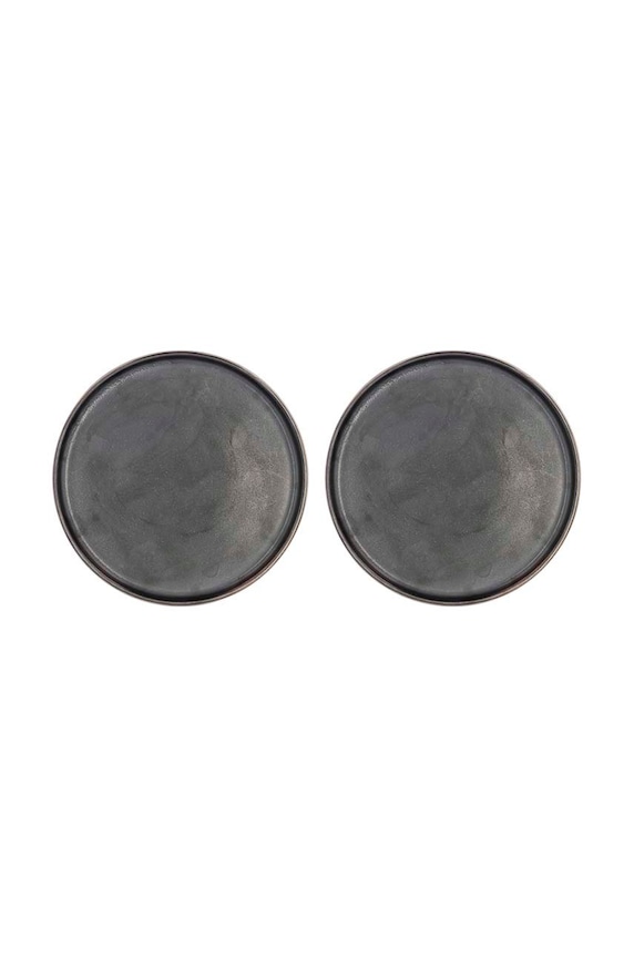 Villa Collection un set de farfurii Fjord 2-pack 24608 negru AA00