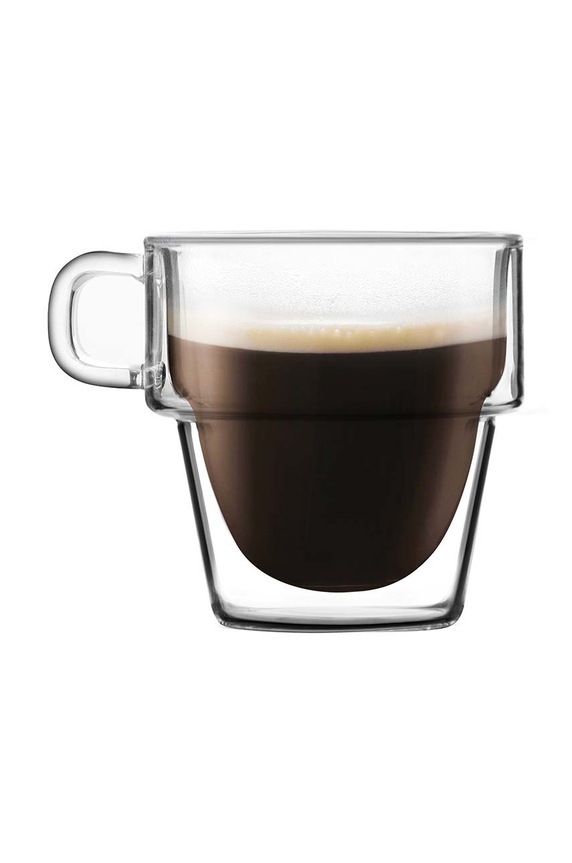 Set šalica za espresso Vialli Design 150 ml 6-pack 5901638727435 transparentna AA00