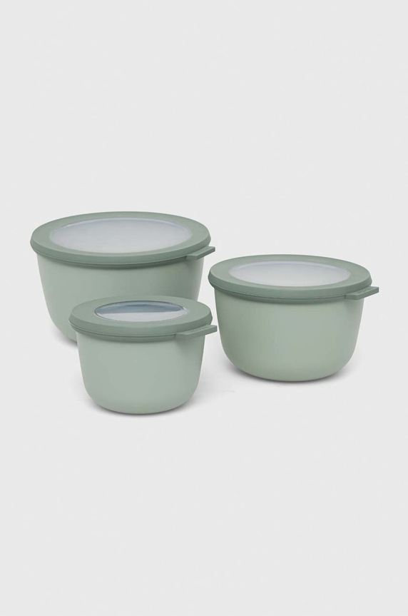 Mepal többfunkciós tálak készlete Cirqula 0,5/1/2 L 3 db 106231094700 zöld AA00