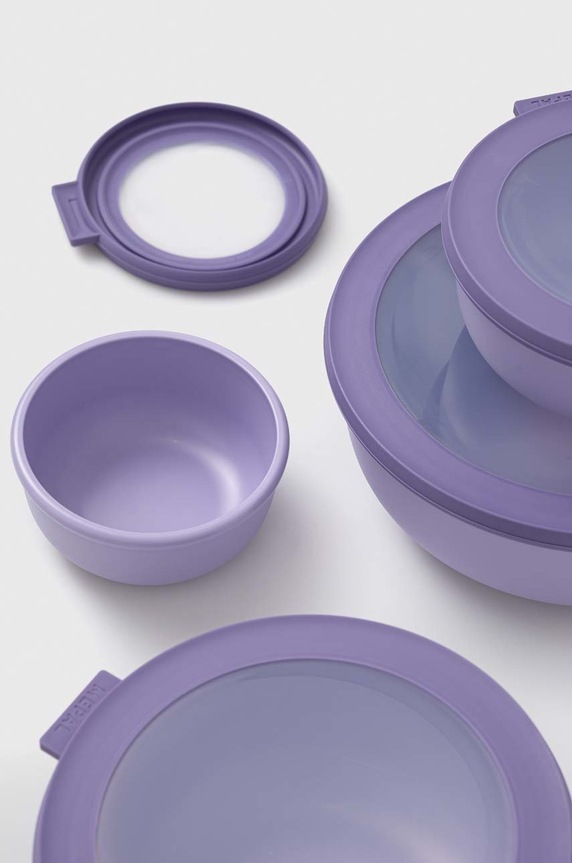 Konyha és bár Mepal többfunkciós tálak készlete Cirqula 0,35/0,75/1,25/2,25l 4 db 106232074600 lila