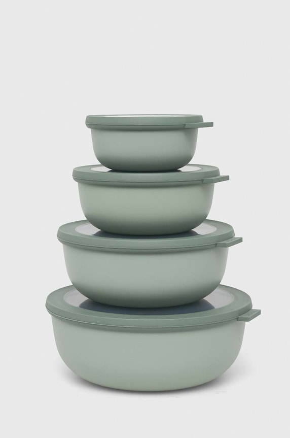Mepal többfunkciós tálak készlete Cirqula 0,35/0,75/1,25/2,25L 4 db zöld 106232094700