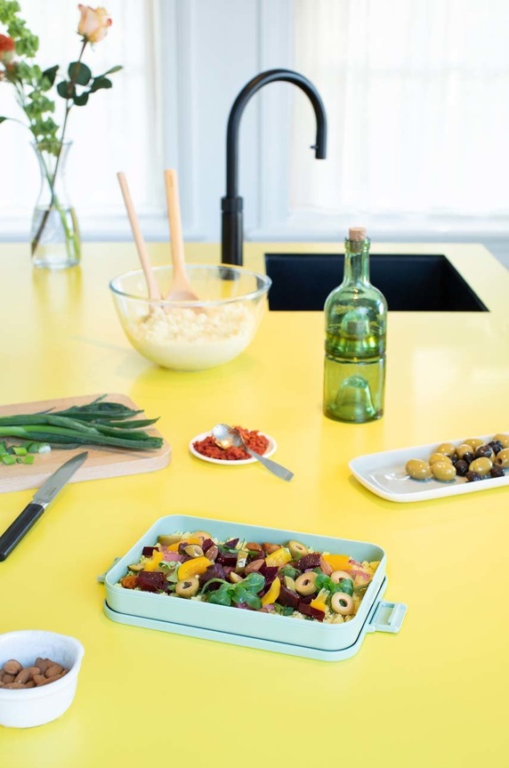 Bucătărie și bar Brabantia cutie pentru prânz Make & Take, 1,1 L 202926 verde