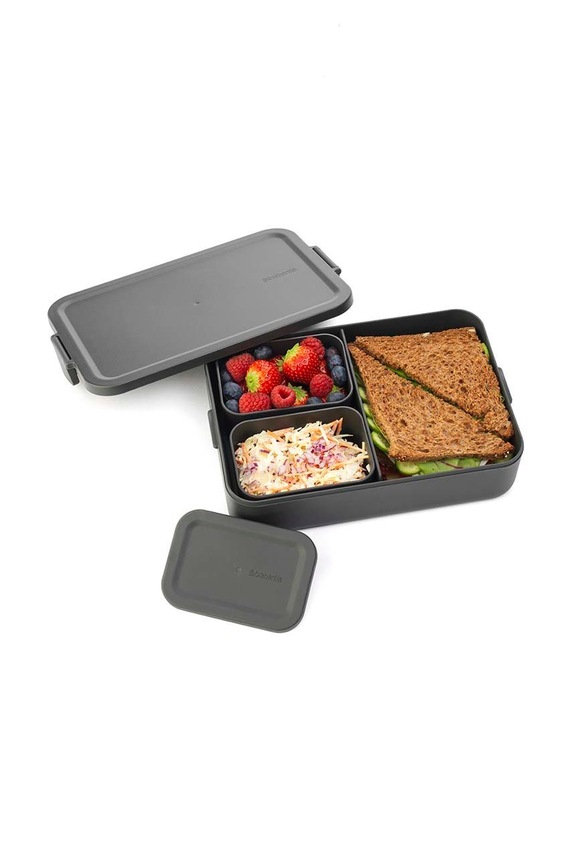 Κουζίνα και μπαρ Lunchbox Brabantia Make & Take L 203480 γκρί