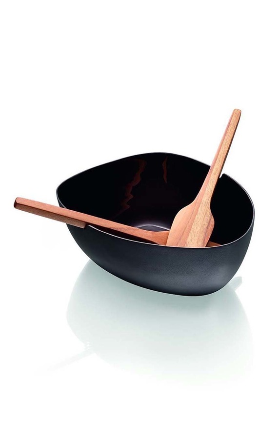 Philippi misa z łyżkami sałatkowymi Boat 3-pack multicolor P131010