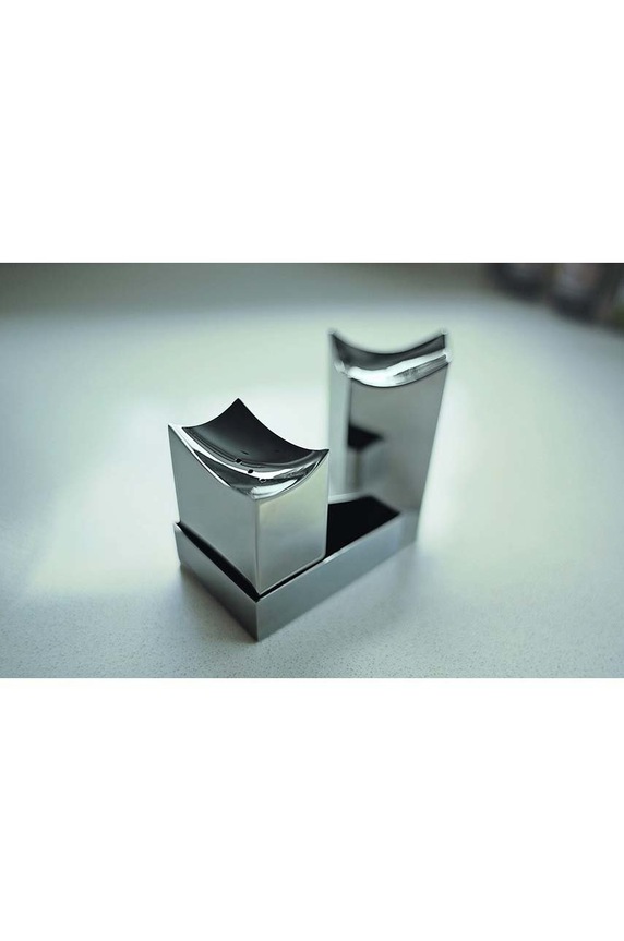 Posudica za sol i papar s podloškom Philippi 3-pack šarena P181015