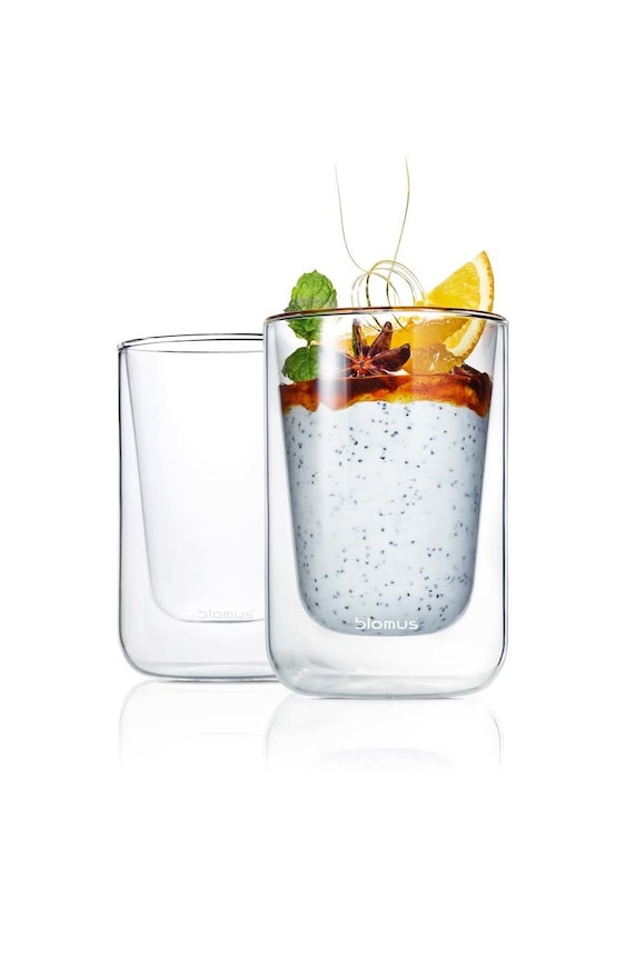 Kuhinja i bar Set čaša Blomus Nero 250 ml 2-pack B63654 šarena