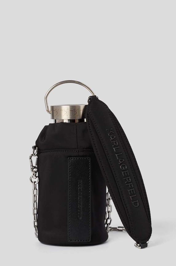 Karl Lagerfeld palack tartóval 221W391099900 fekete