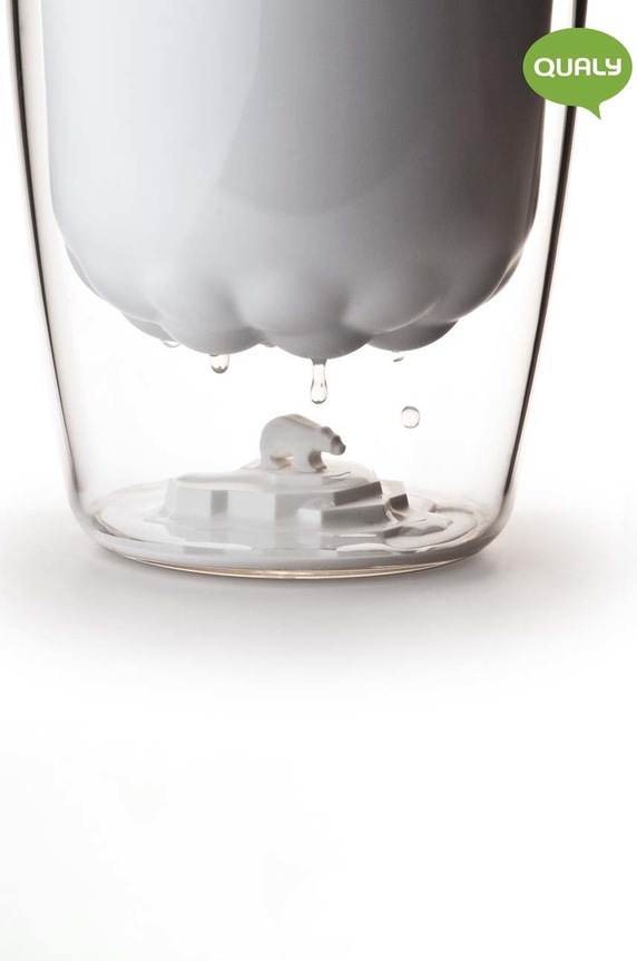 Vedro za led Qualy QL10100.WH pisana AA00