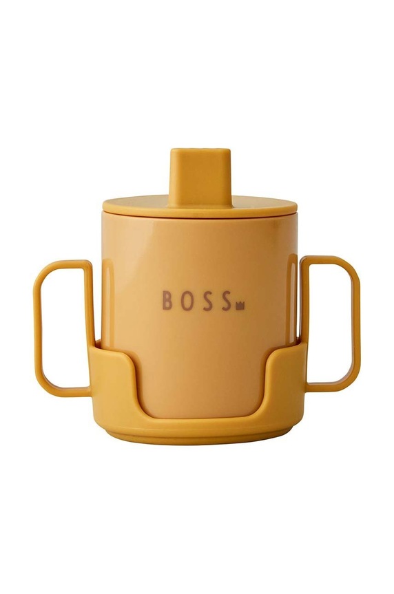 Design Letters kubek Mini favourite cup 20103022MUSTRDBOSS żółty