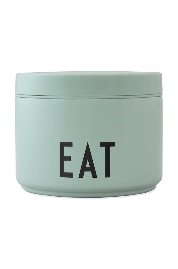 Design Letters lunchbox Thermo lunch box small verde 30101005GREBLAFOOD