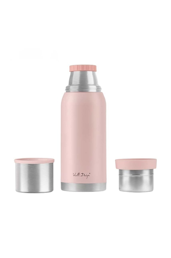 Θερμός φαγητού Vialli Design Fuori 1000 ml 7633. ροζ AA00