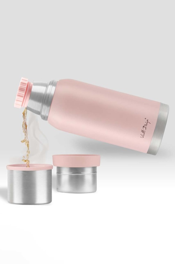 Θερμός φαγητού Vialli Design Fuori 1000 ml ροζ 7633.