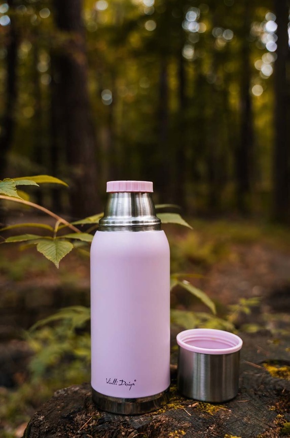 Θερμός φαγητού Vialli Design Fuori 1000 ml 7633. ροζ