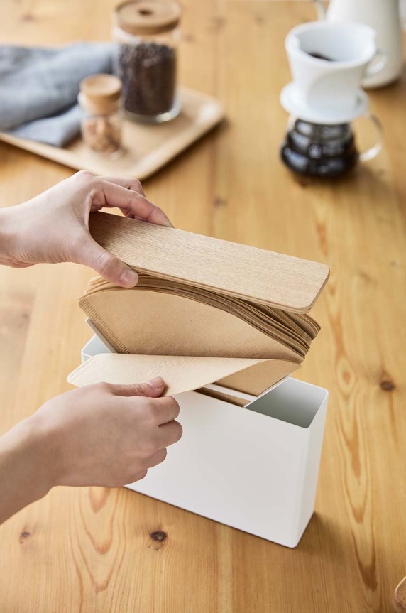 Δοχείο φίλτρου καφέ Yamazaki Tosca λευκό 3097