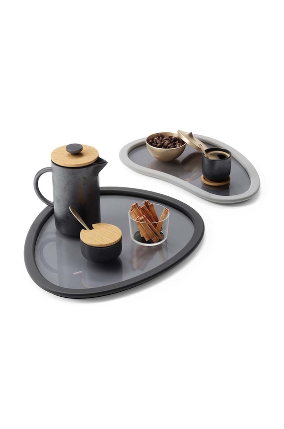 Bucătărie și bar Umbra set de tavi 2-pack 1018015.1202 gri