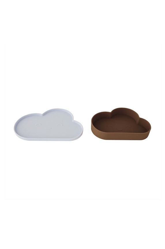 Sada talířů a mís OYOY Chloe Cloud 23,5 / 19,5 cm vícebarevná M107181