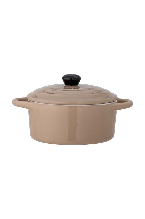 Lonac s poklopcem Bloomingville Thanos smeđa 82057702