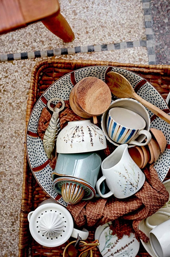 Bloomingville citrusfacsaró Bea Lemon Juicer barna 82055174