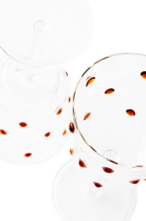 Σετ ποτηριών κρασιού Pols Potten 350 ml 2-pack 140.230.149 κίτρινο AA00