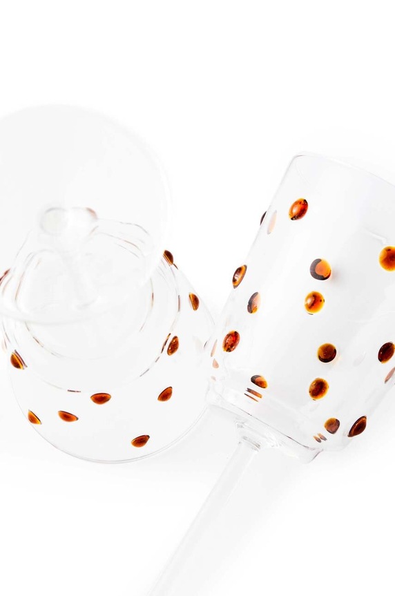 Lifestyle Σετ ποτηριών κρασιού Pols Potten 350 ml 2-pack 140.230.149 κίτρινο