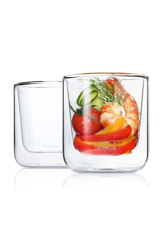 Blomus pohár szett Nero 200 ml 2 db B63653 többszínű AA00
