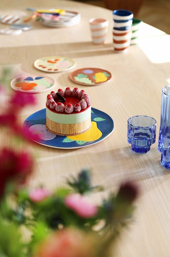 &k amsterdam talerz Fruitful Blackberry 26,5 cm 2823.04 multicolor