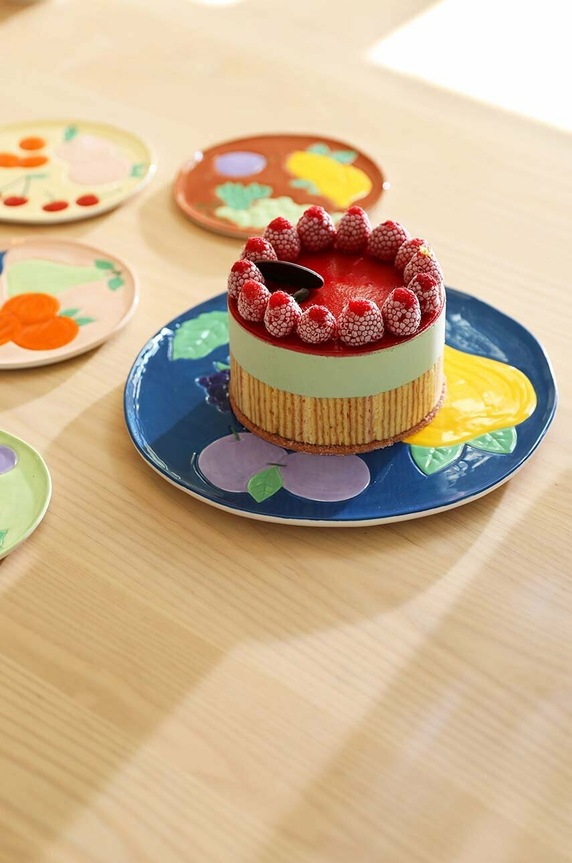 &k amsterdam talerz Fruitful Blackberry 26,5 cm 2823.04