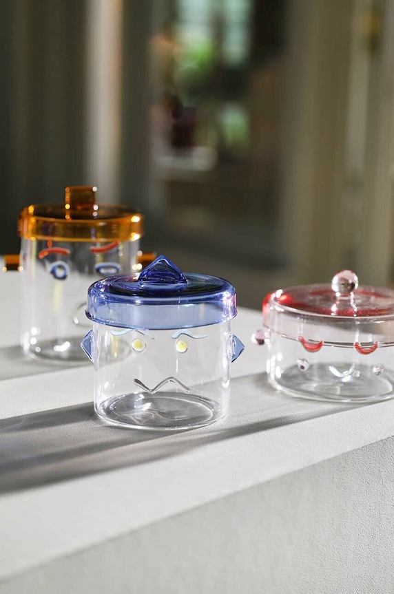 Κουζίνα και μπαρ Δοχείο με καπάκι &k amsterdam Jar Surprised 1441.04 πολύχρωμο
