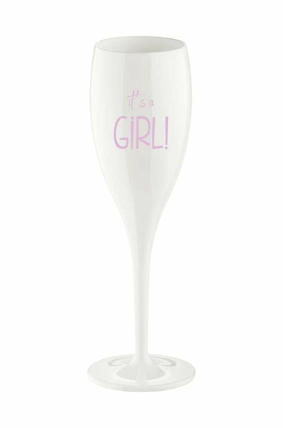 Koziol set calici per il champagne Cheers 100 ml pacco da 6 bianco 4031525