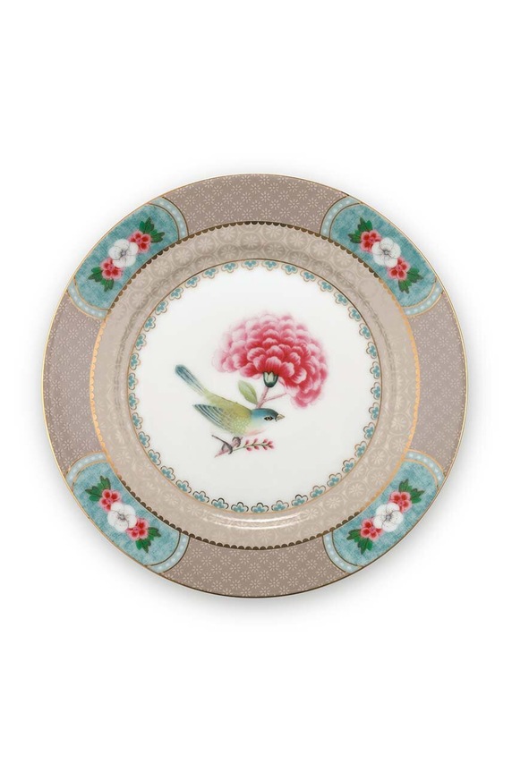 Pip Studio desszert tányér Blushing Birds 17 cm többszínű 51.001.210